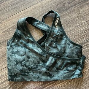 Gymshark adapt camo seamless sports bra